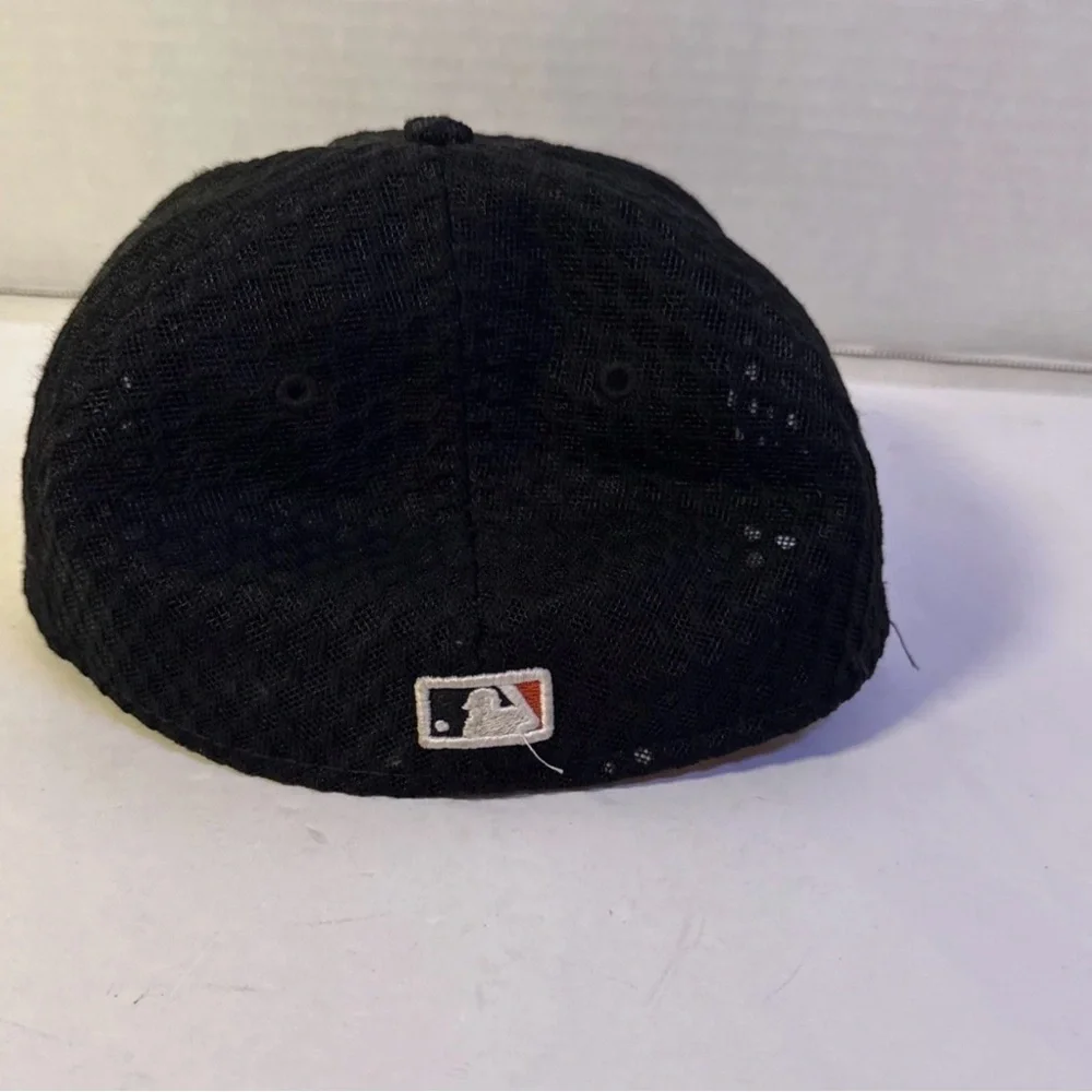 New Era 59FIFTY Chicago Cubs Black 2017 Home  Fitted Cap Hat Sz 7-3/8